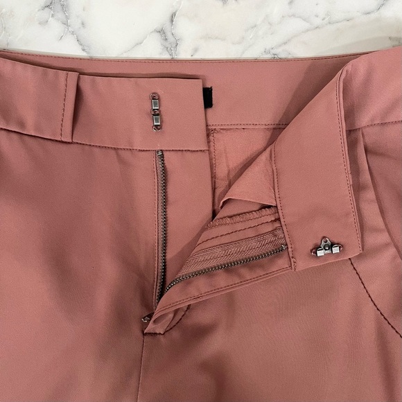 BDG dusty rose salmon mauve straight leg crop trouser pants size 6 - Picture 4 of 9